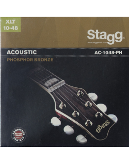 Jogo Cordas Guitarra Acústica Stagg AC-1048-PH