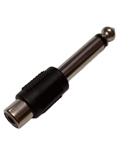 Adaptador RCA F » Jack M 6.35mm Mono Stagg