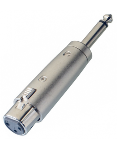 Adaptador XLR F » Jack 6.35mm Mono Stagg AC-XFPMH