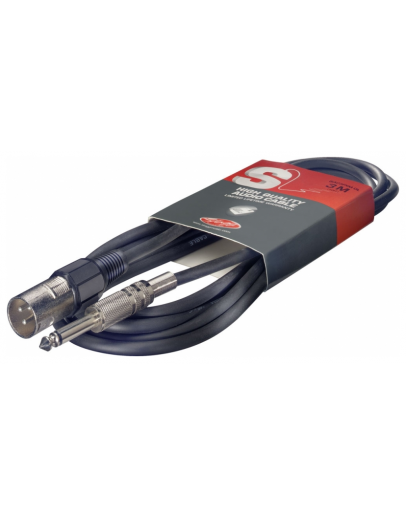 Cabo Áudio 6m Stagg SAC6PXM DL