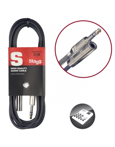 Cabo Áudio Stagg SAC3PSJS DL