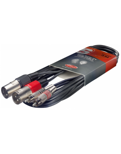 Cabo Áudio 3m Stagg STC3CMXM