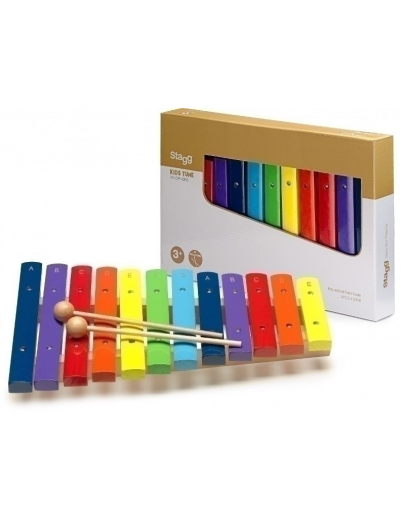 Xilofone 12 Lâminas Stagg XYLO-J12 RB