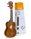 Ukulele Soprano Stagg US-NAT