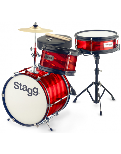 Bateria Júnior Stagg TIM JR 3/12B RD