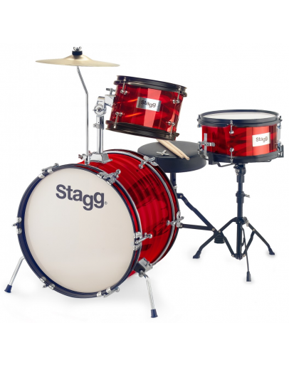 Bateria Júnior Stagg TIM JR 3/16B RD