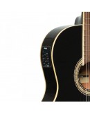 Guitarra Clássica Eletrificada Stagg SCL60 TCE-BLK (Slim Body)