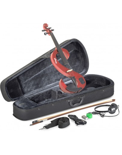 Violino Elétrico Stagg EVN 4/4 MRD