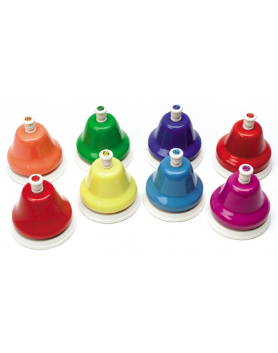 Jogo Sinos Coloridos 8 Notas Stagg TB SET