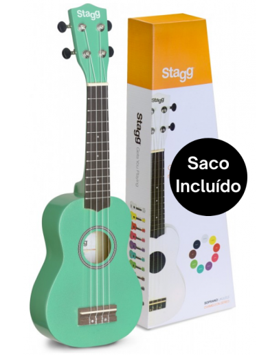Ukulele Soprano Stagg US-GRASS