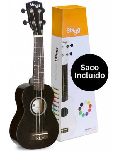 Ukulele Soprano Stagg US-NIGHT