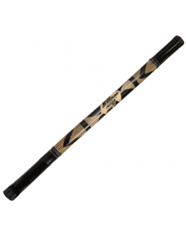 Didgeridoo Bamboo Carved 120cm Terré