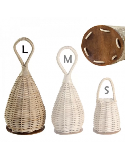 Caxixi Rattan Calabash L Terré