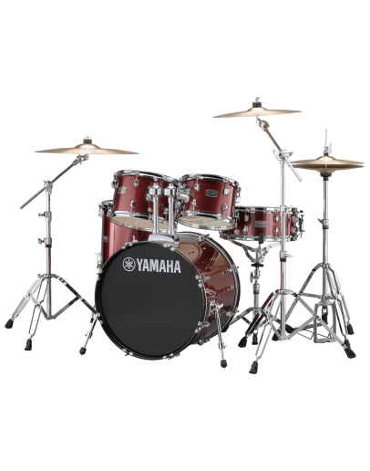 Bateria Acústica Yamaha Rydeen Studio Burgundy Glitter
