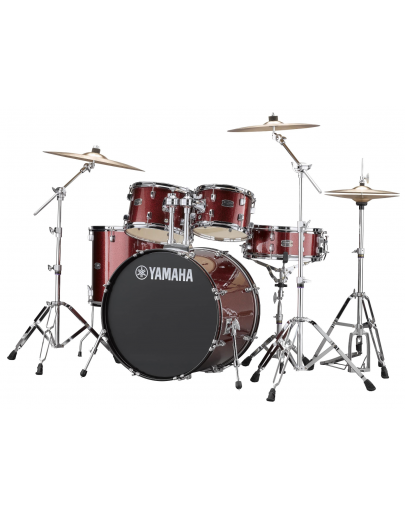 Bateria Acústica Yamaha Rydeen Standard Burgundy Glitter