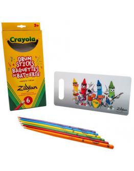 Baquetas Zildjian Zkids Crayola 