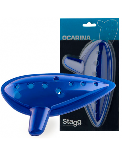 Ocarina Plástico Stagg OCA-PL BL