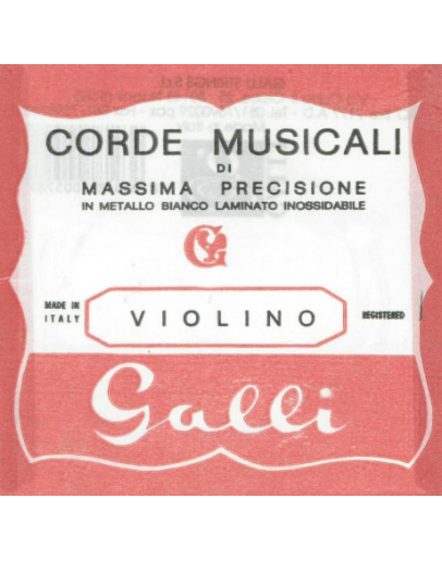 Corda Violino 3ª Ré Galli G/25