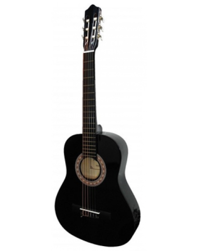 Guitarra Clássica 1/4 Rocio C6 Preta