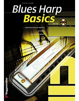 Livro Blues Harp Basics (Oferta CD)