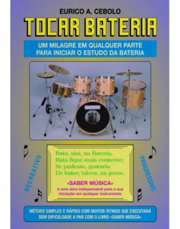 Livro Tocar Bateria (Oferta CD)