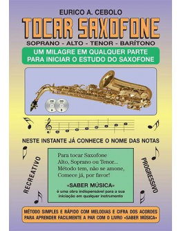 Livro Tocar Saxofone (Oferta CD)