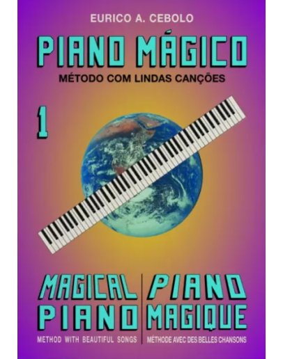 Livro Piano Mágico Nº1