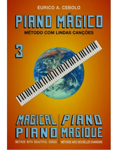 Livro Piano Mágico Nº3
