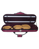 Estojo Violino 4/4 | Viola 14 Rapsody Elegance Bordeaux