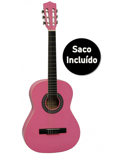 Guitarra Clássica 3/4 Gomez Rosa