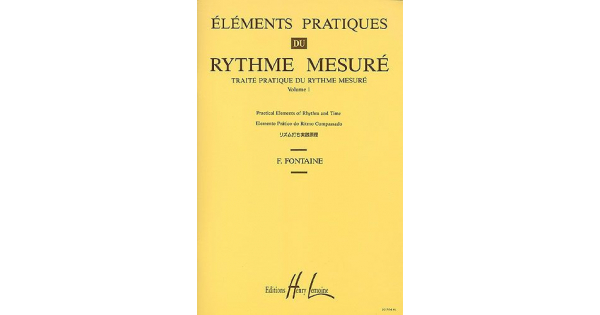 Traité Pratique Du Rythme Mesuré Vol. 2 Par F. Fontaine - Livre Pédagogique