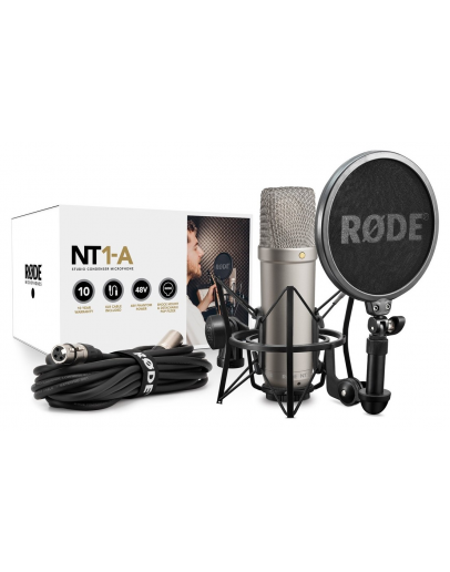 Microfone Estúdio Rode NT1-A Microfone Estúdio Rode NT1-A