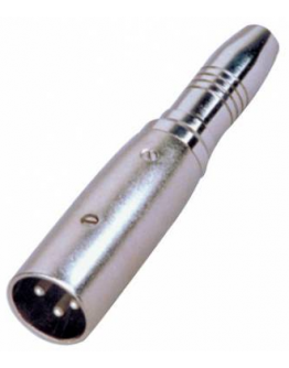 Adaptador XLR M » Jack F 6.35mm Mono