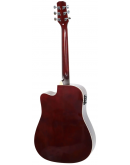 Guitarra Acústica Eletrificada Tigerburst Beckman